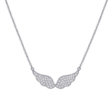 Angel Diamond Wings Necklace