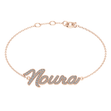 Custom Name Diamond Bracelet