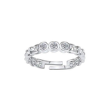 Cuban Chain Diamond Ring