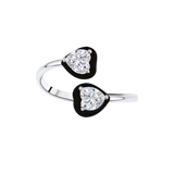 Double Love Heart Ring