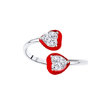 Double Love Heart Ring