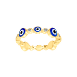 Evil Eye Alliance Ring