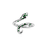 Snake Emerald Ring