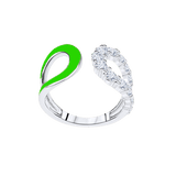 Split Luxe Diamond Ring