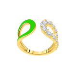 Split Luxe Diamond Ring