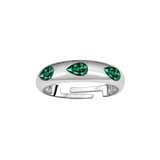 Trio Pear Diamonds Ring