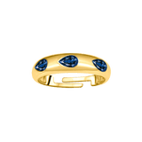 Trio Pear Diamonds Ring