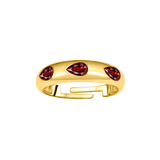 Trio Pear Diamonds Ring