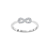 Infinity Diamond Ring