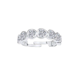 Heart Diamonds Ring