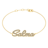 Custom Name Diamond Bracelet