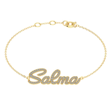 Custom Name Diamond Bracelet
