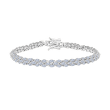 Snake Diamond Tennis Bracelet