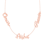 Multiple Names Necklace