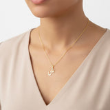 Arabic Initial Necklace