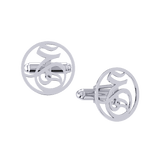 Arabic Initials Cuff Links