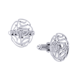 Arabic Initials Cuff Links