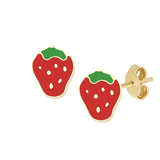 Baby Strawberry Studs
