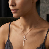 Birth Flower Mama Necklace