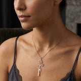 Birth Flower Mama Necklace