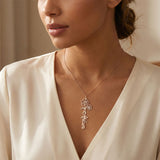 Birth Flower Name Necklace