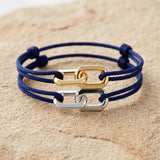 Chunky Links Cord Bracelet
