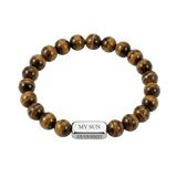 Cubic Bar Beads Bracelet