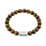 Cubic Bar Beads Bracelet