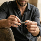 Cubic Bar Beads Bracelet