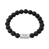 Cubic Bar Beads Bracelet