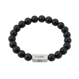 Cubic Bar Beads Bracelet