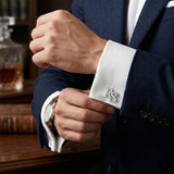 Custom Initials Cuff Links