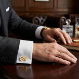 Custom Initials Cuff Links