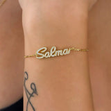 Custom Name Diamond Bracelet