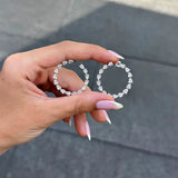 Dream Luxury Diamond Hoops