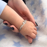 Baby Name Chain Bracelet