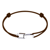 Flat Links Cord Bracelet