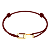 Flat Links Cord Bracelet