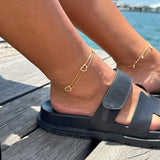 Hearts Diamond Anklet