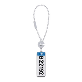 Lebanon Car Plate Keychain