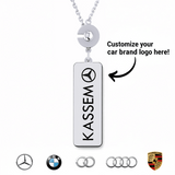 Lebanese Car Plate Keychain