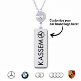 Lebanon Car Plate Keychain
