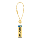 Lebanese Car Plate Keychain