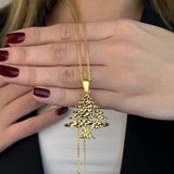 Lebanon Cedar Tree Women's Necklace