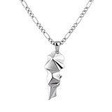 Lebanon 3D Map Men's Necklace