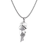 Lebanon 3D Map Men's Necklace