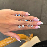 Mini Star Diamond Studs