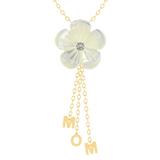 MOM Pearl Flower Necklace