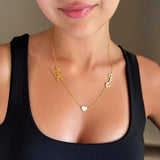 Multiple Arabic Names Necklace