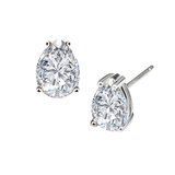 Pear Shape Diamond Studs